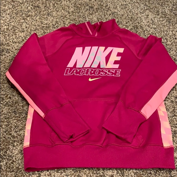 Nike Tops - Nike lacrosse hoodie